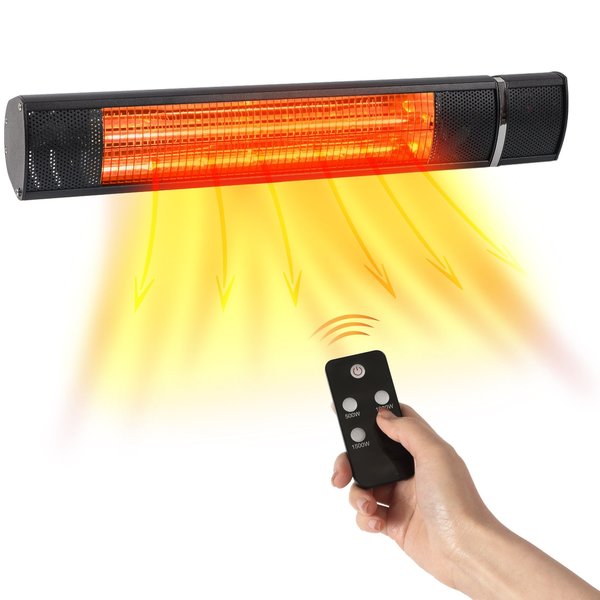 Black & Decker Wall Mounted Patio Heater for Outdoors BHOW03R